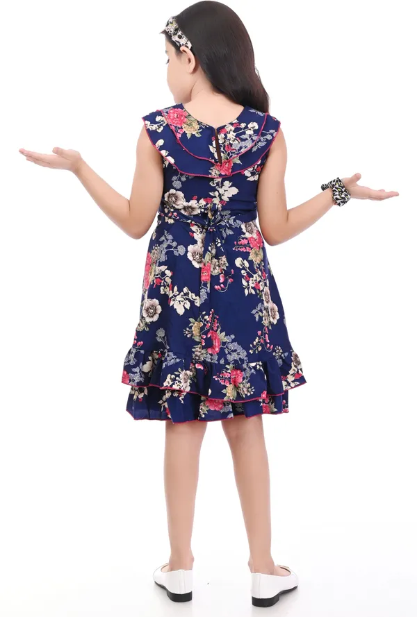Blue_Sleeveless_Girls_Midi/Knee_Length_Party_Dress_(Blue,_Sleeveless)