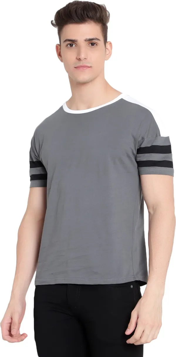 Grey__Striped_Men_Round_Neck_Grey_T-Shirt