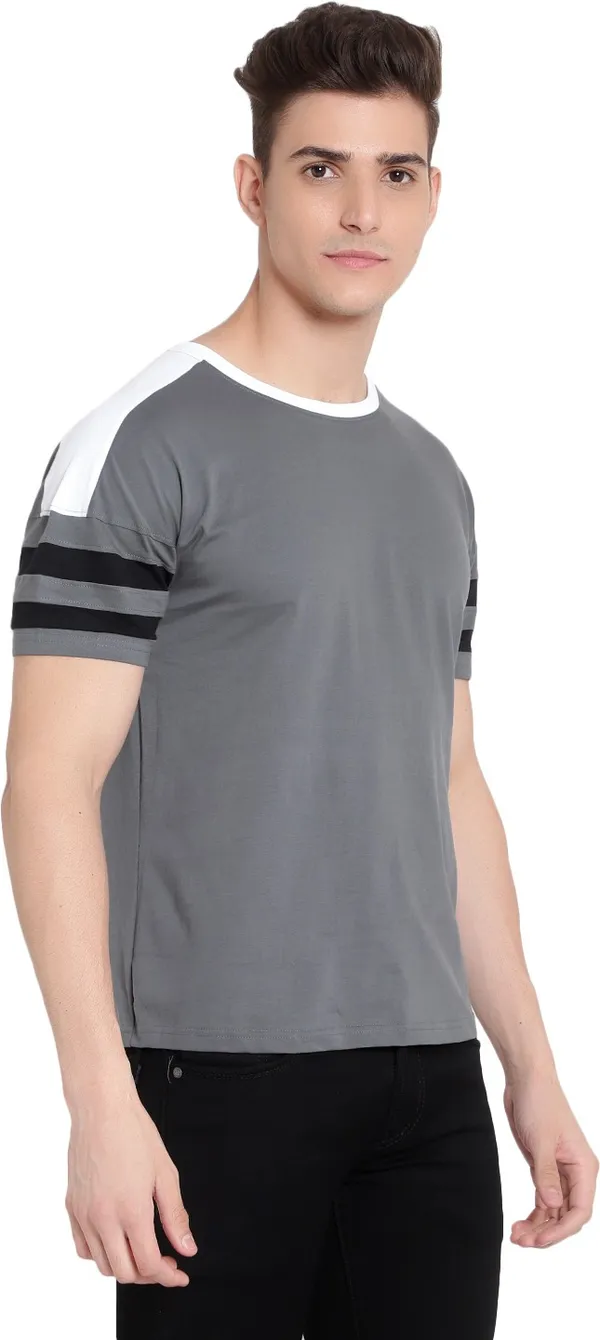 Grey__Striped_Men_Round_Neck_Grey_T-Shirt