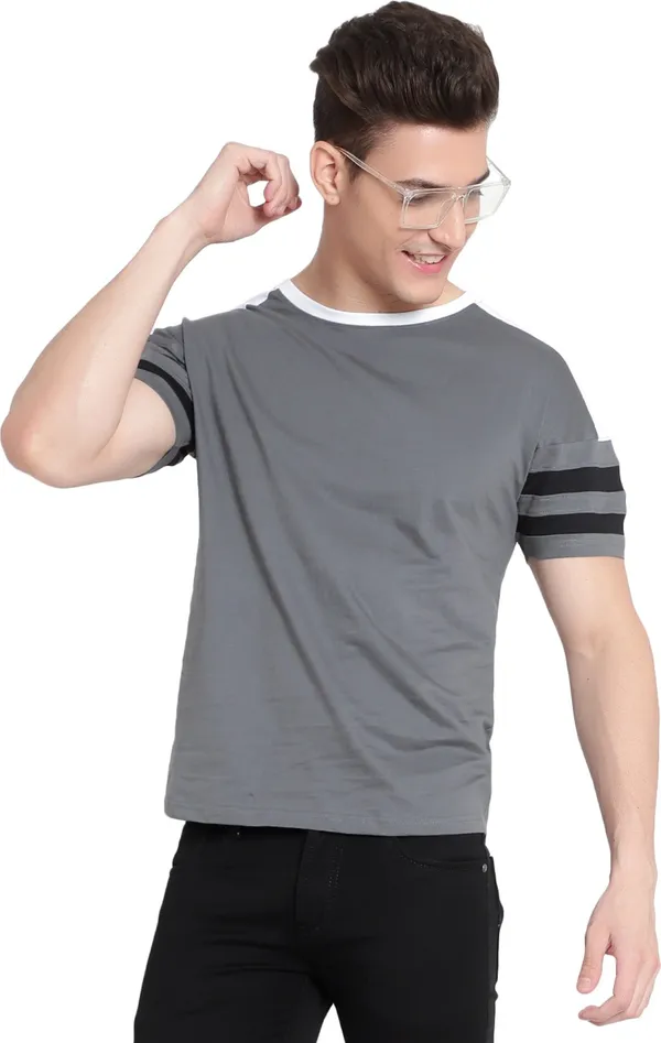 Grey__Striped_Men_Round_Neck_Grey_T-Shirt
