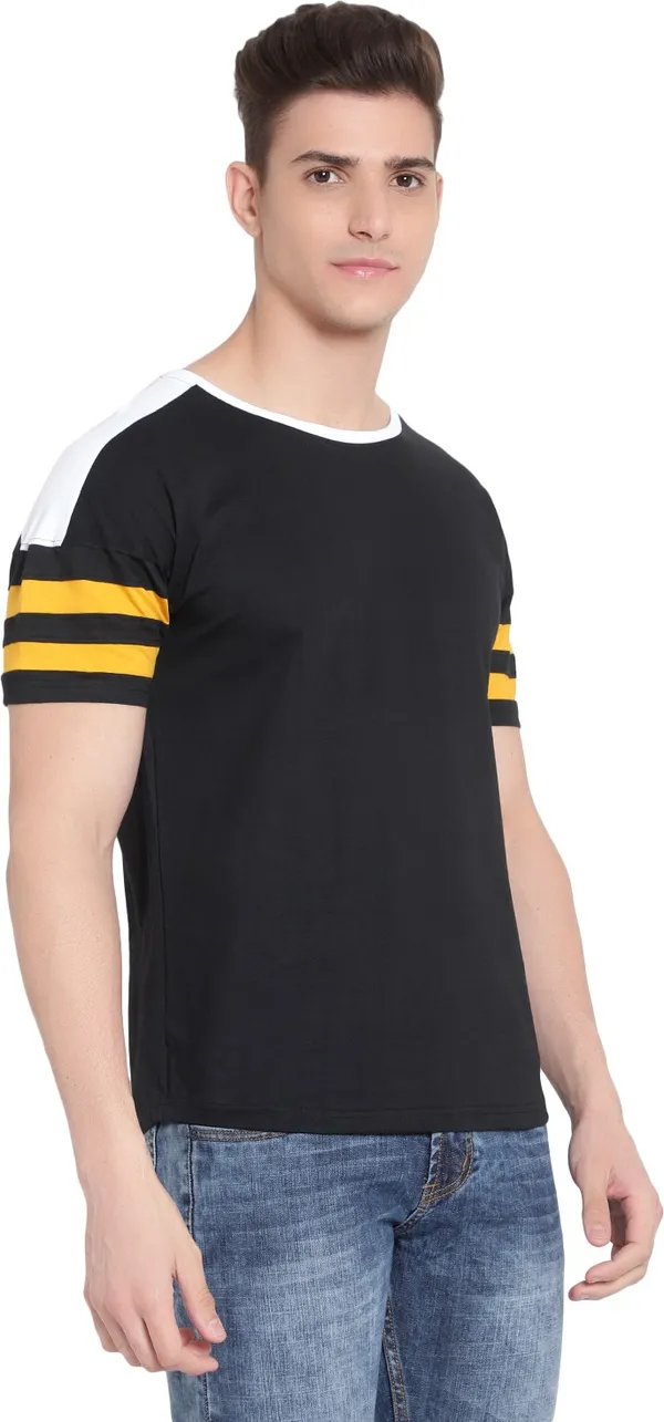Black__Solid_Men_Round_Neck_Black_T-Shirt