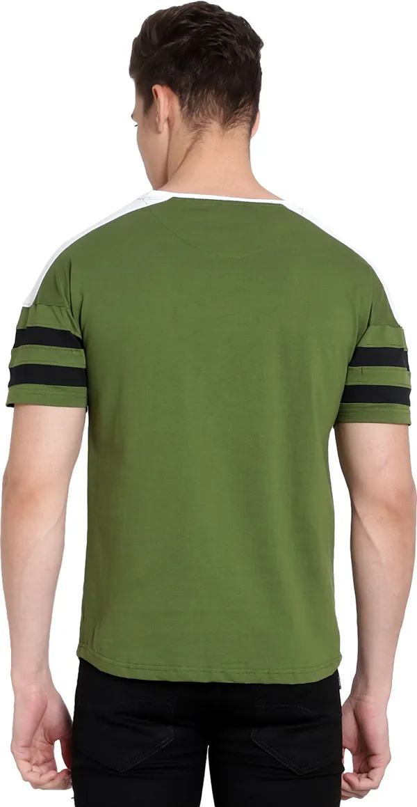Green__Solid_Men_Round_Neck_Green_T-Shirt