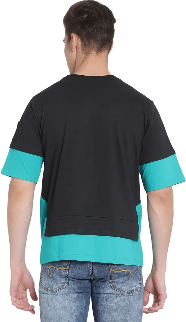 Green__Printed_Men_Round_Neck_Green_T-Shirt
