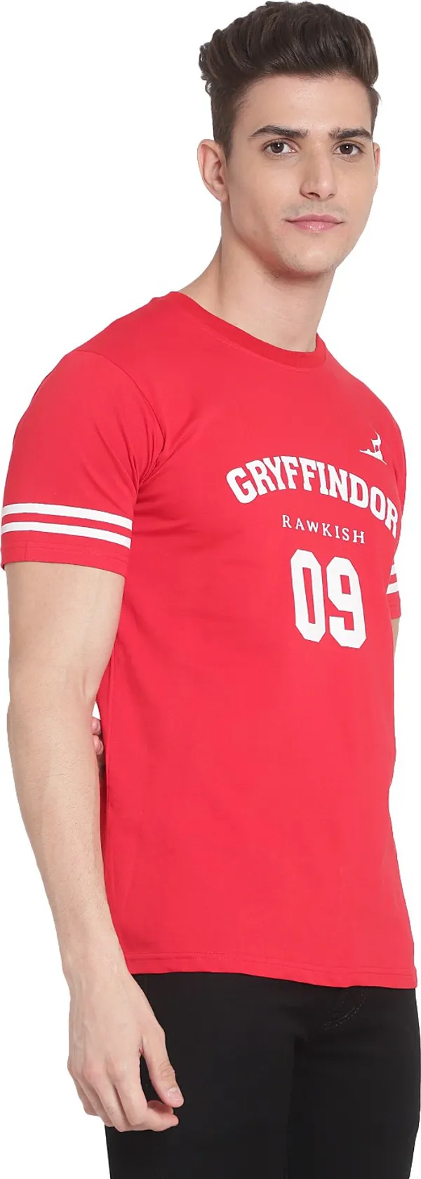Red__Typography_Men_Round_Neck_Red_T-Shirt