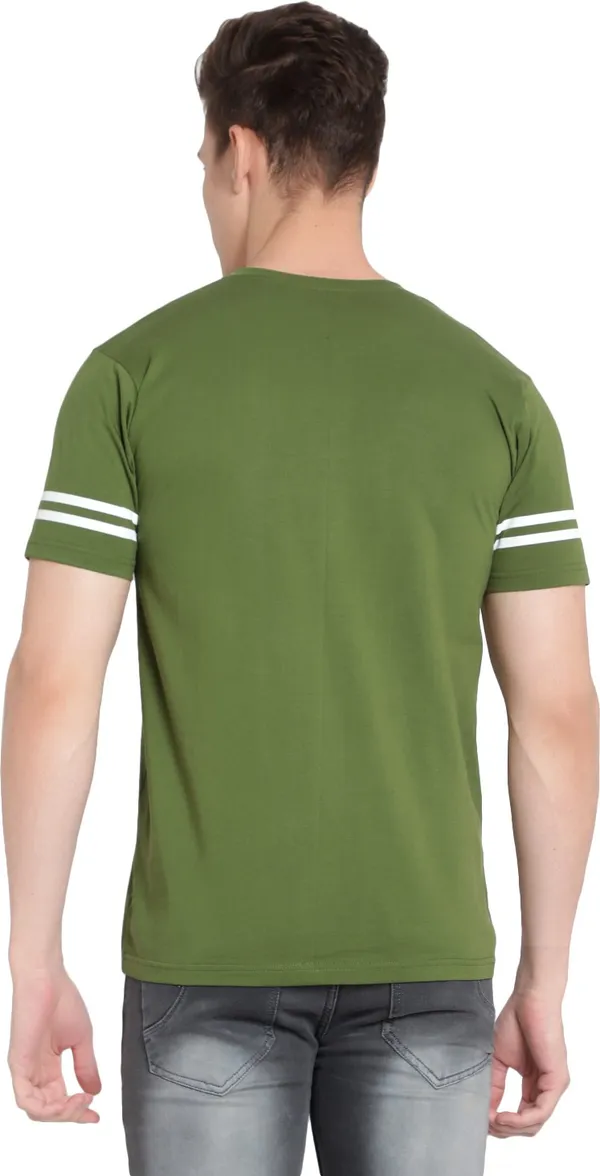 Light_Green__Typography_Men_Round_Neck_Light_Green_T-Shirt