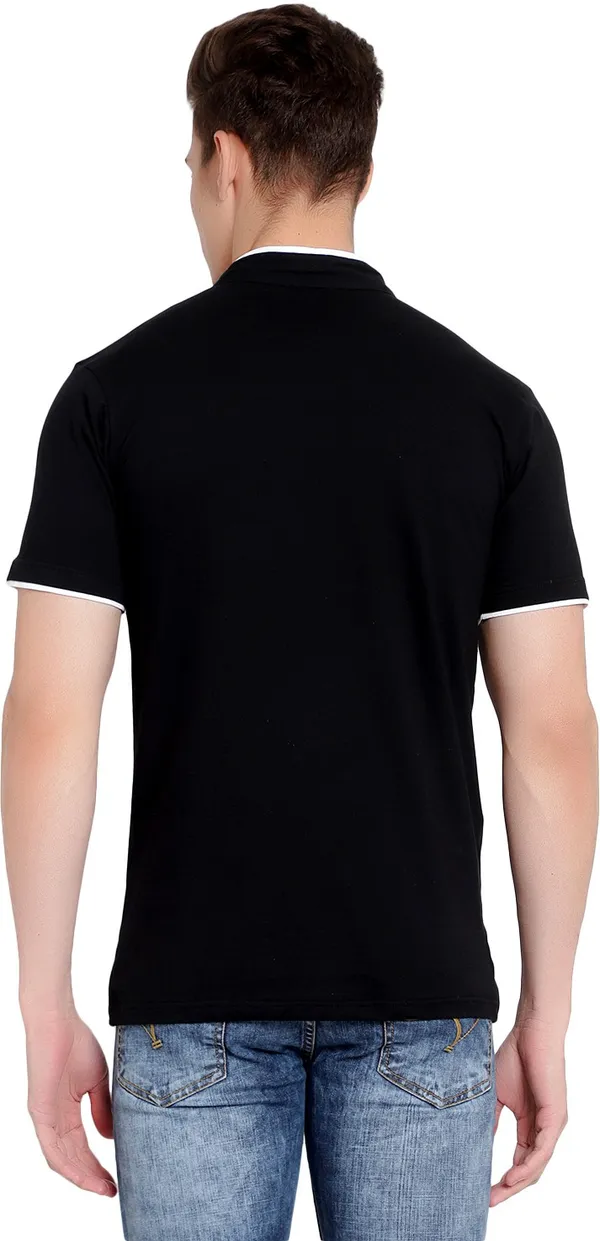Black__Solid_Men_Mandarin_Collar_Black_T-Shirt