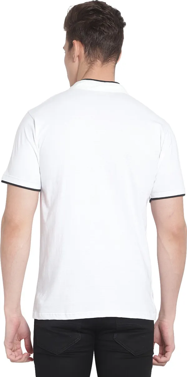 White__Solid_Men_Mandarin_Collar_White_T-Shirt