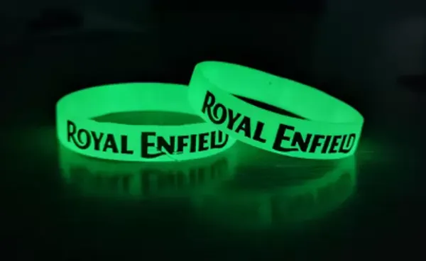 UHBARP VENTURES White Radium Royal Enfield Wrist bands set of 2 Radium Bands Price in India Buy UHBARP VENTURES White Radium Royal Enfield Wrist bands set of 2 Radium Bands online at undefined