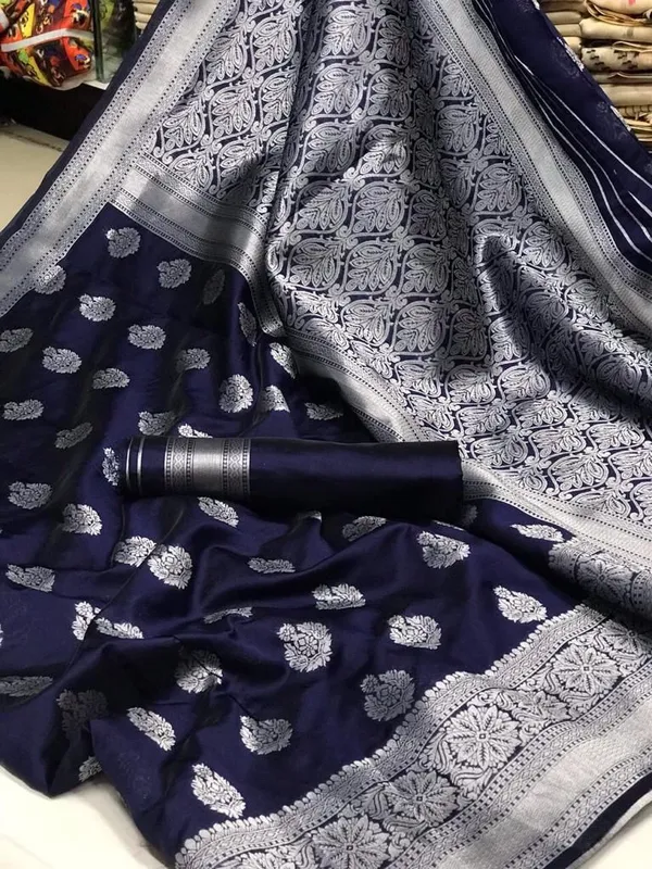Nevy_Blue_Soft_Jequard_Weaving___Silk_Saree