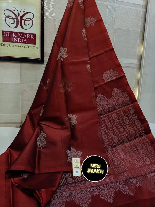 Cheery_Soft_jequard_Weaving_Silk_Saree