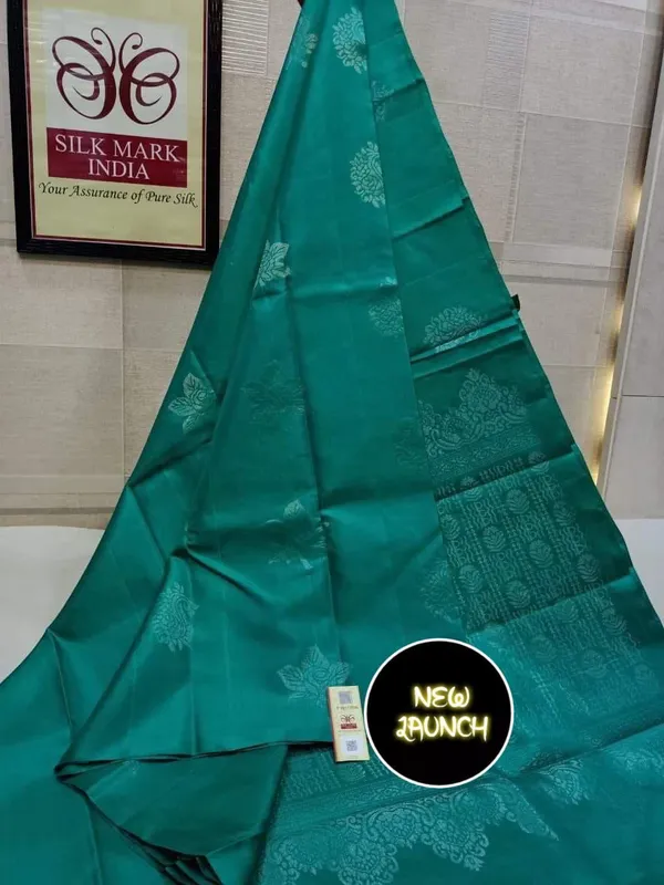 Rama_Soft_jequard_Weaving_Silk_Saree