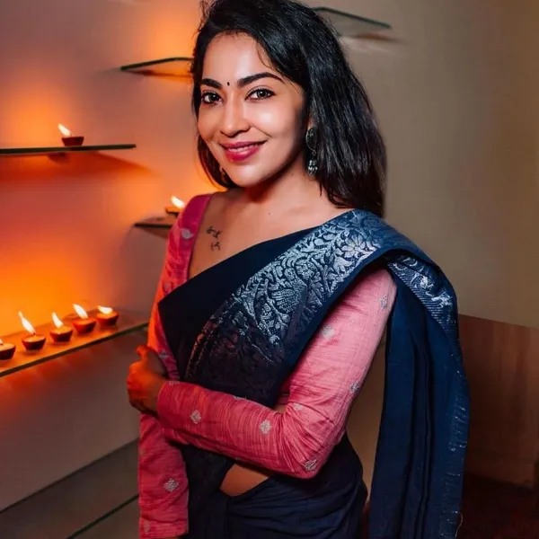 Blue_Soft_jequard_Weaving_Silk_Saree