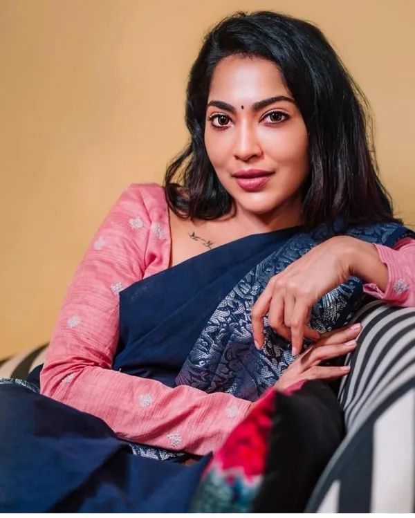 Blue_Soft_jequard_Weaving_Silk_Saree