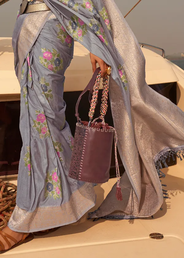 Metalic__Satin_Tissue_Weaving_Silk_Saree