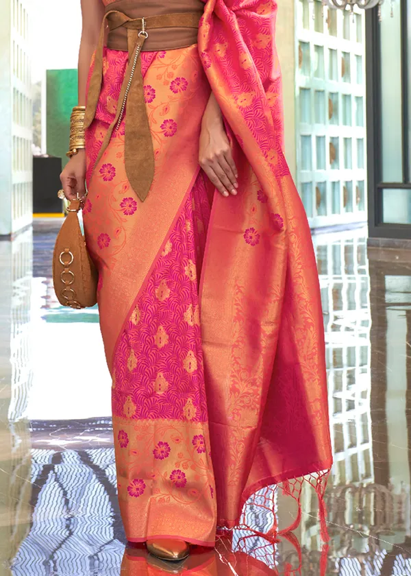 pink__Handloom_Weaving_Silk_Saree