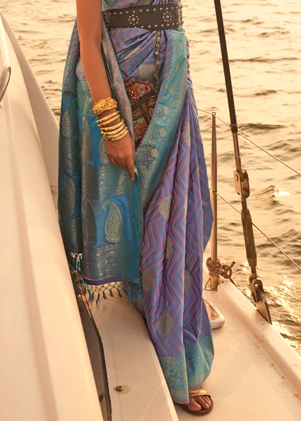 Multicolour__Satin_Tissue_Weaving_Silk_Saree