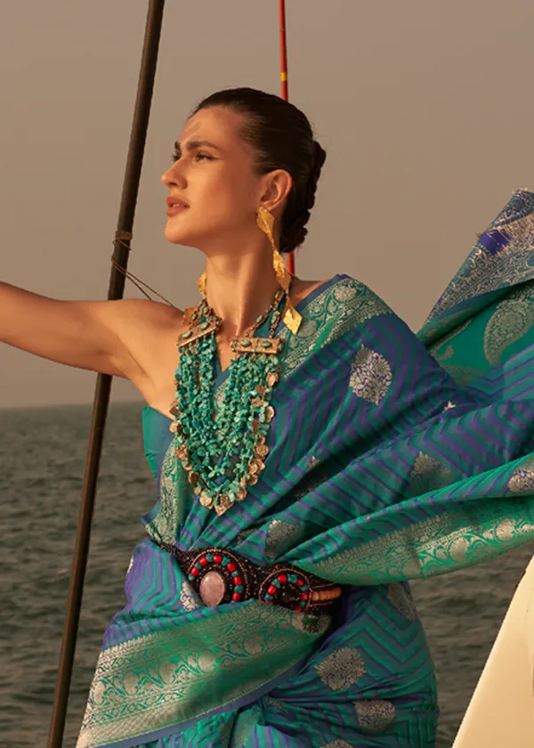 Metalic__Satin_Tissue_Weaving_Silk_Saree