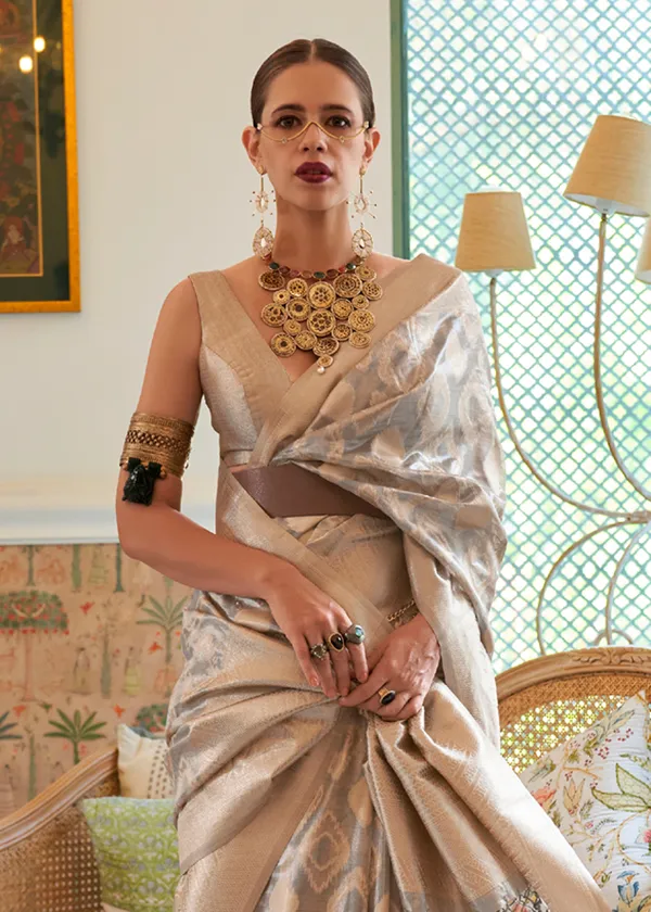 Zari_Grey_Tissue_Handloom_Silk_Saree