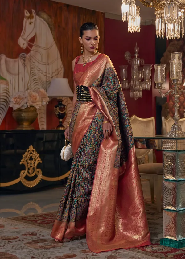 Black_And_Red_Kashmiri__Modal_Handloom_Saree