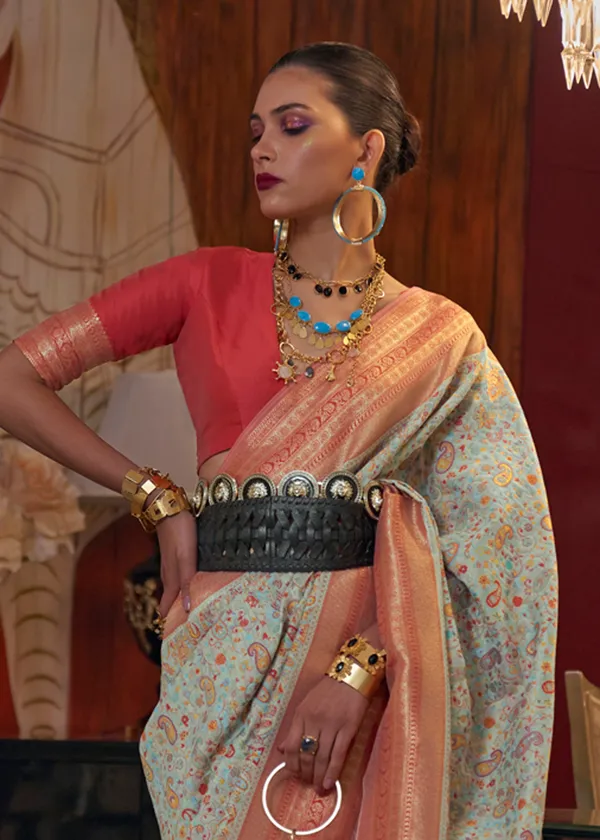 Green__Kashmiri__Modal_Handloom_Saree