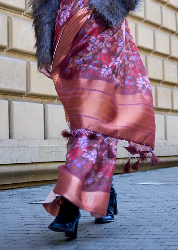 Purple_Satin_Handloom_Weaving_Saree