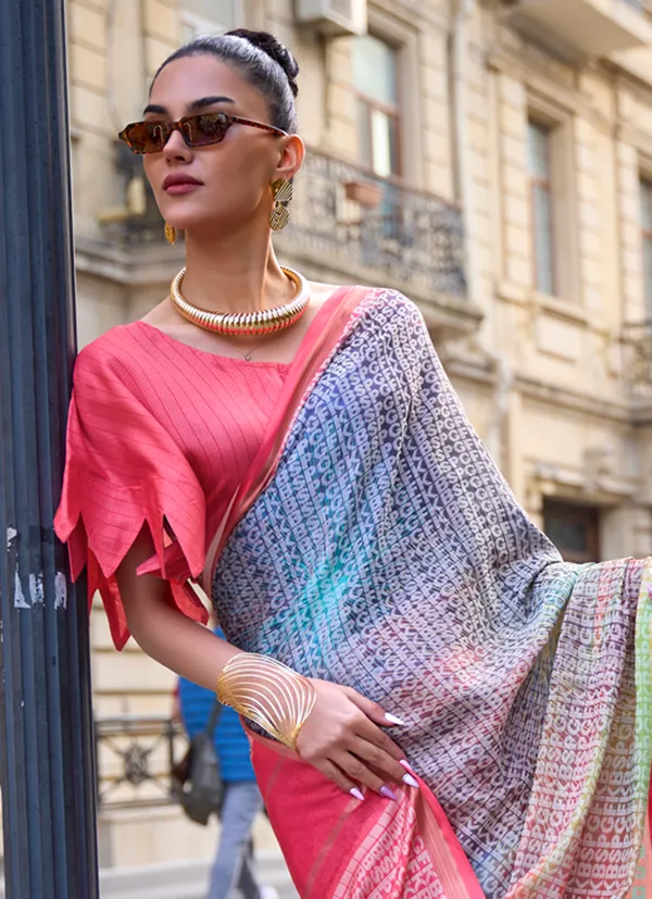 Pink___Poly_Print_Viscose_Handloom_Saree