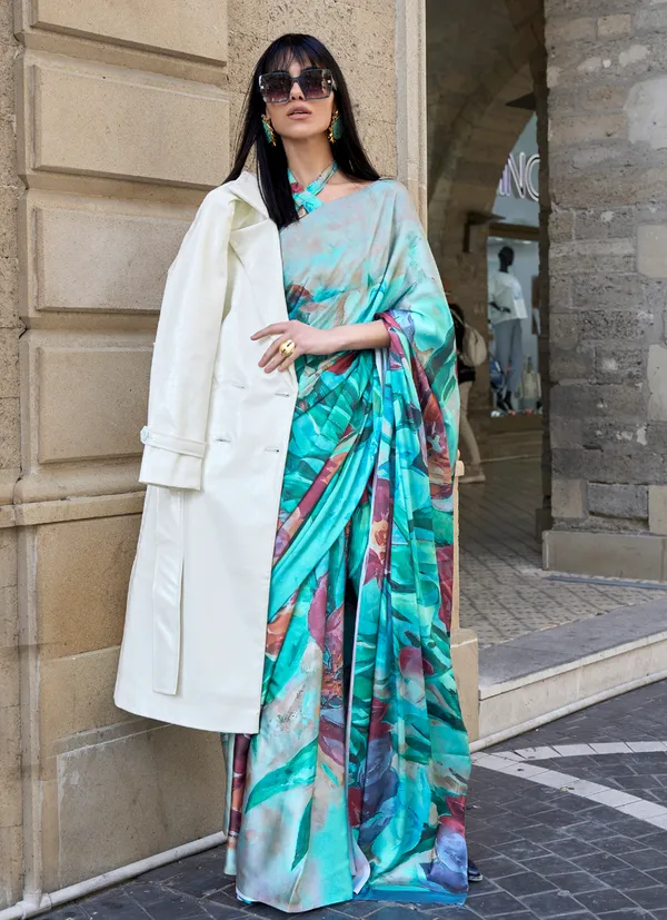 Sky_Blue__Two_Tone_Handloom_Weaving_Saree