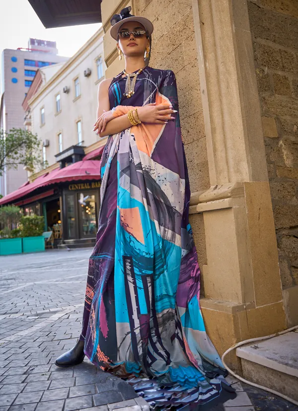 Multicolour__Crepe_Digital_Print_Saree