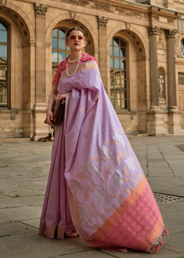Pink_Soft_Silk_Handloom_Saree