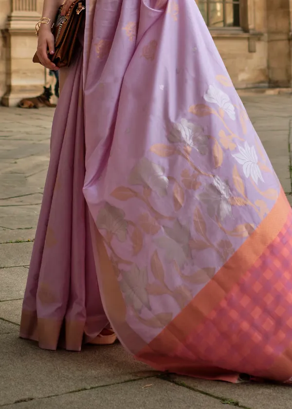 Pink_Soft_Silk_Handloom_Saree