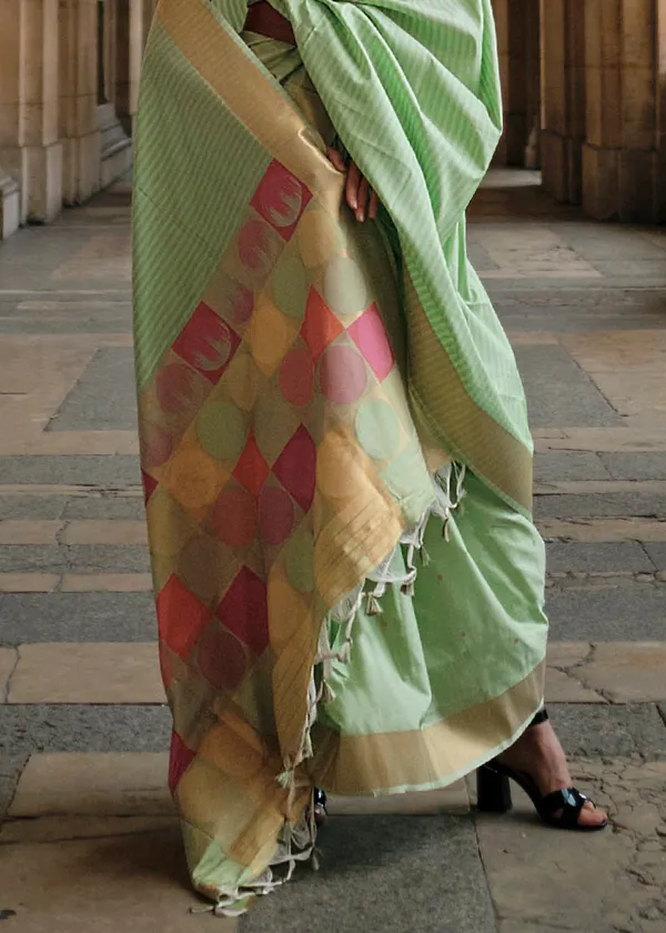 Mint_Green__Soft_Silk_Handloom_Saree