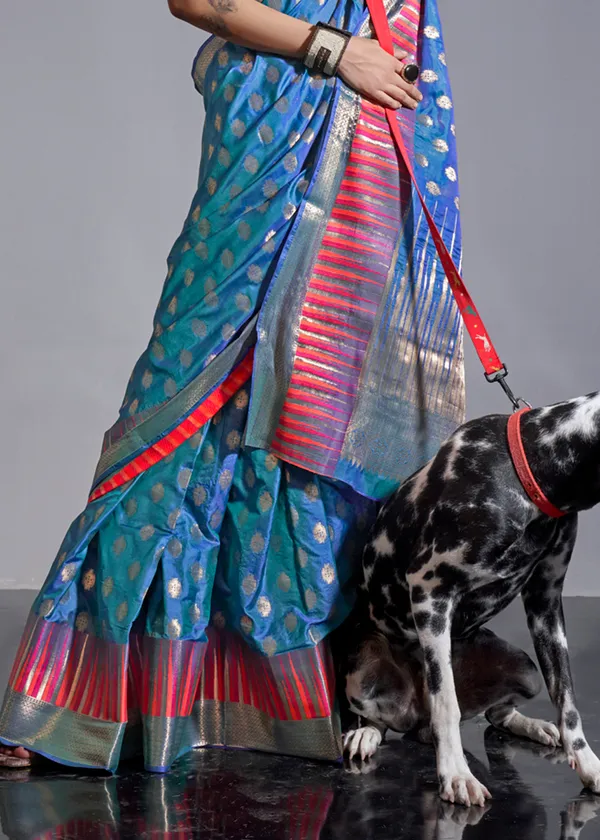 metalic_Handloom_Weaving_Silk_Saree