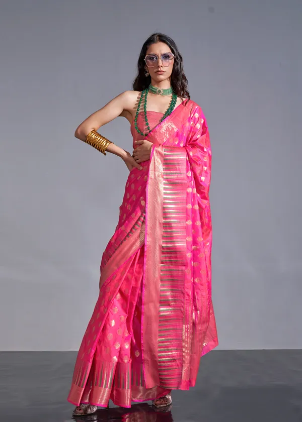 pink_Handloom_Weaving_Silk_Saree