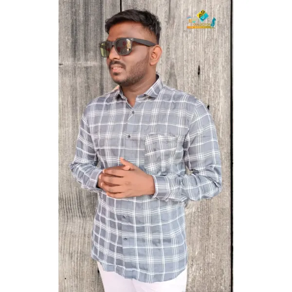 Designer_Men's_Checks_Shirt