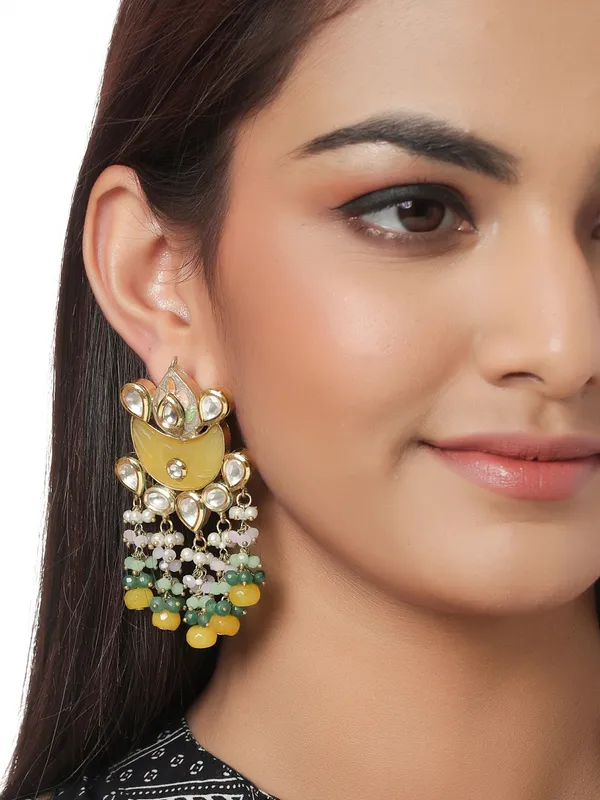 Meena_Yellow_Earrings_for_Women