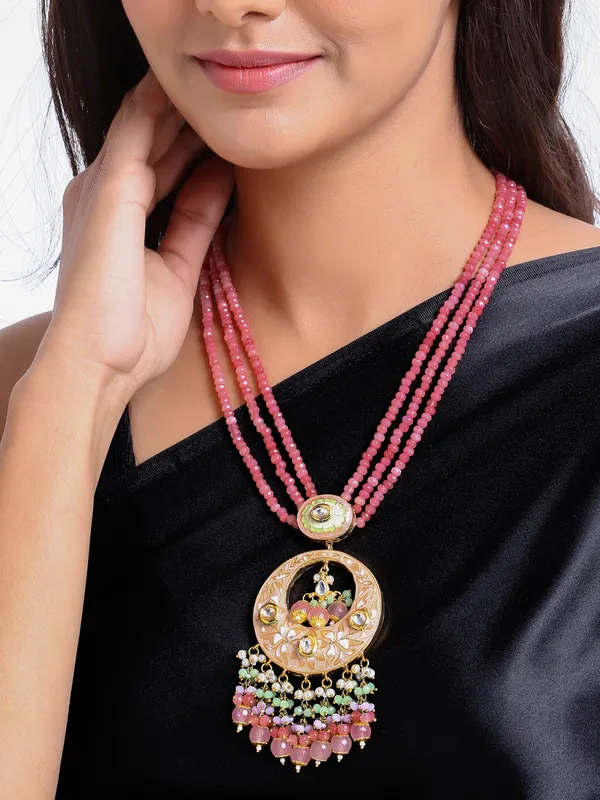 Meena_Pink_Necklace_for_Women