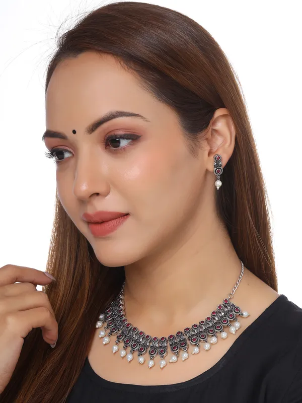 Ruha_Silver_Jewellery_Set_for_Women