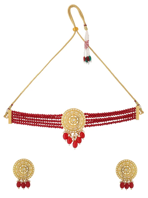Falak_Red_Choker_for_Women