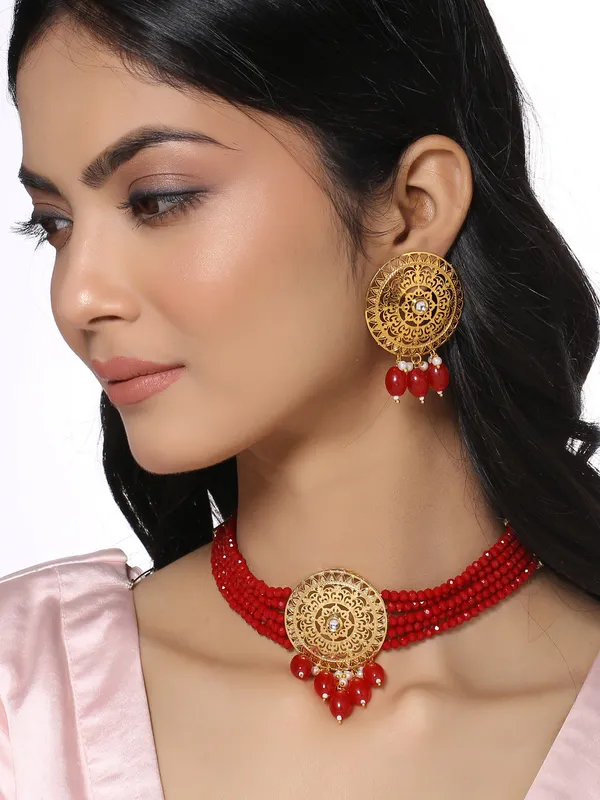 Falak_Red_Choker_for_Women