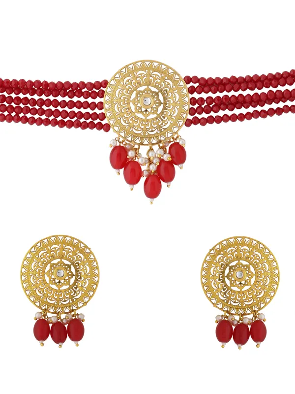 Falak_Red_Choker_for_Women