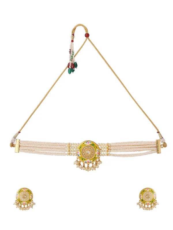 Falak_Yellow_Choker_Set_for_Women
