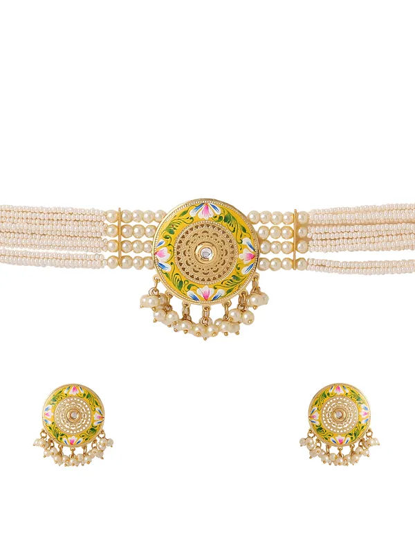 Falak_Yellow_Choker_Set_for_Women