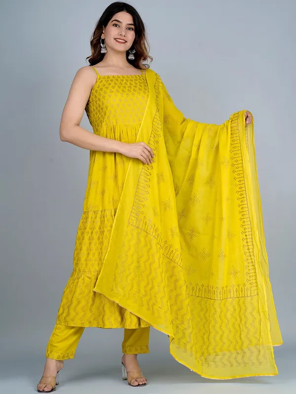 Yellow_Cotton_Kurta_Set_-_Elegant,_Comfortable,_and_Breathable