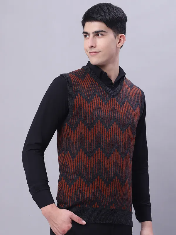 Men_Acrylic_Blend_Wool_Self_Design_V_Neck_Sleeveless_Sweater
