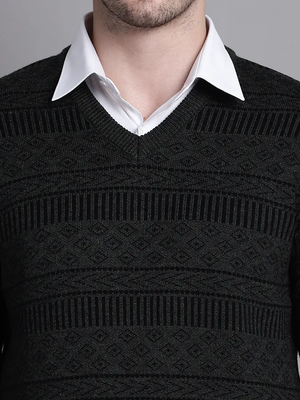 Men_Acrylic_Blend_Wool_Self_Design_V_Neck_Sweater
