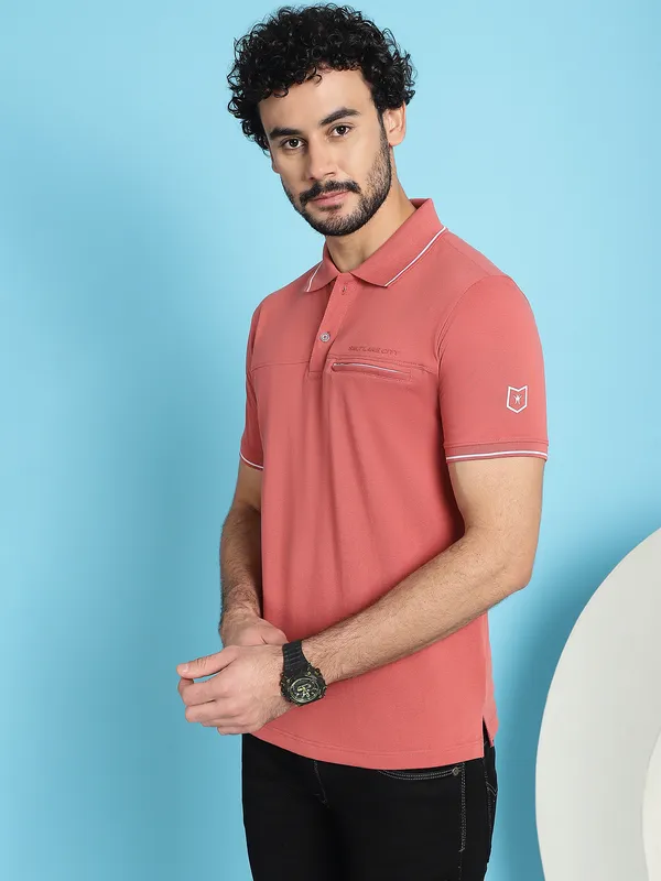 Venitian_Men__Pique_Matty_Cotton_Brick_2_Zipper_Pocket_Polo_Neck_T-Shirt