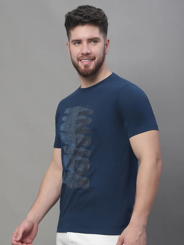 Men_Printed_Round_Neck_Blue_Cotton_T-Shirt