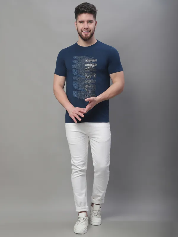 Men_Printed_Round_Neck_Blue_Cotton_T-Shirt