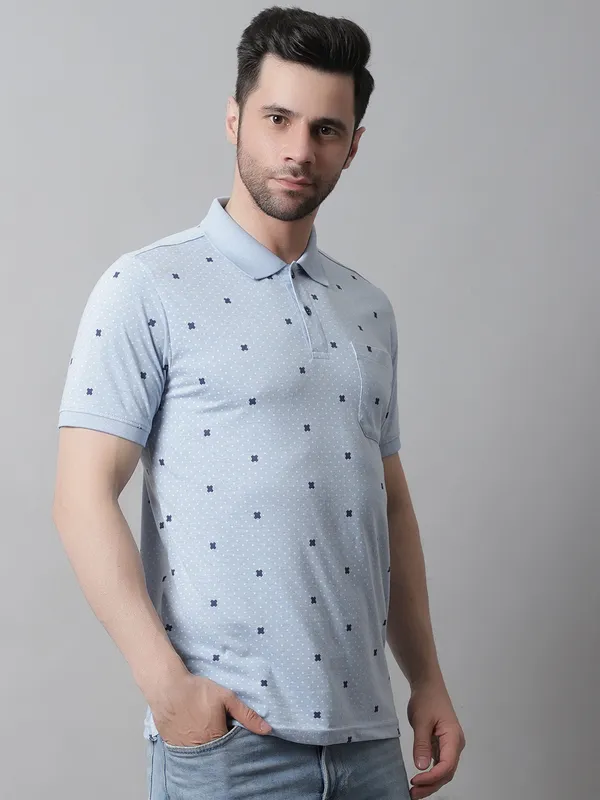 Men_All_Over_Printed_Sky_Blue_Polo_Neck_T-shirt