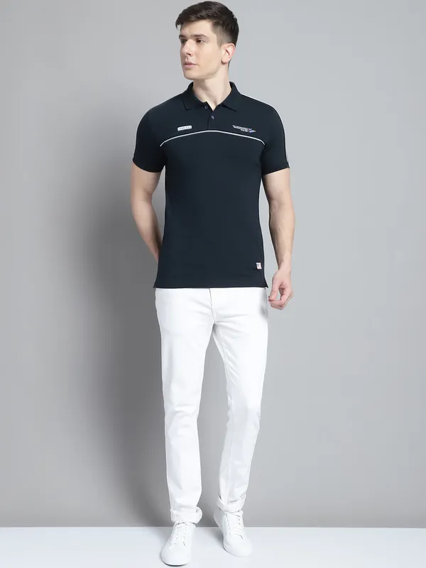 Men_Polo_Neck_Navy_Printed_Cotton_T-Shirt